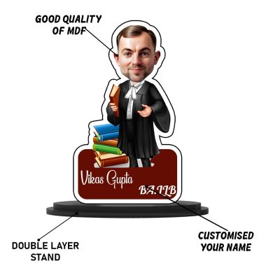 Personalized Lawyer Gift | Caricature for Lawyer Law Student | Gift For Lawyer & Advocate | Birthday Gift Items